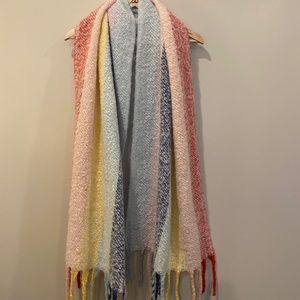 NWT Cozy colorful scarf